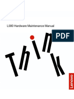 L580 Hardware Maintenance Manual