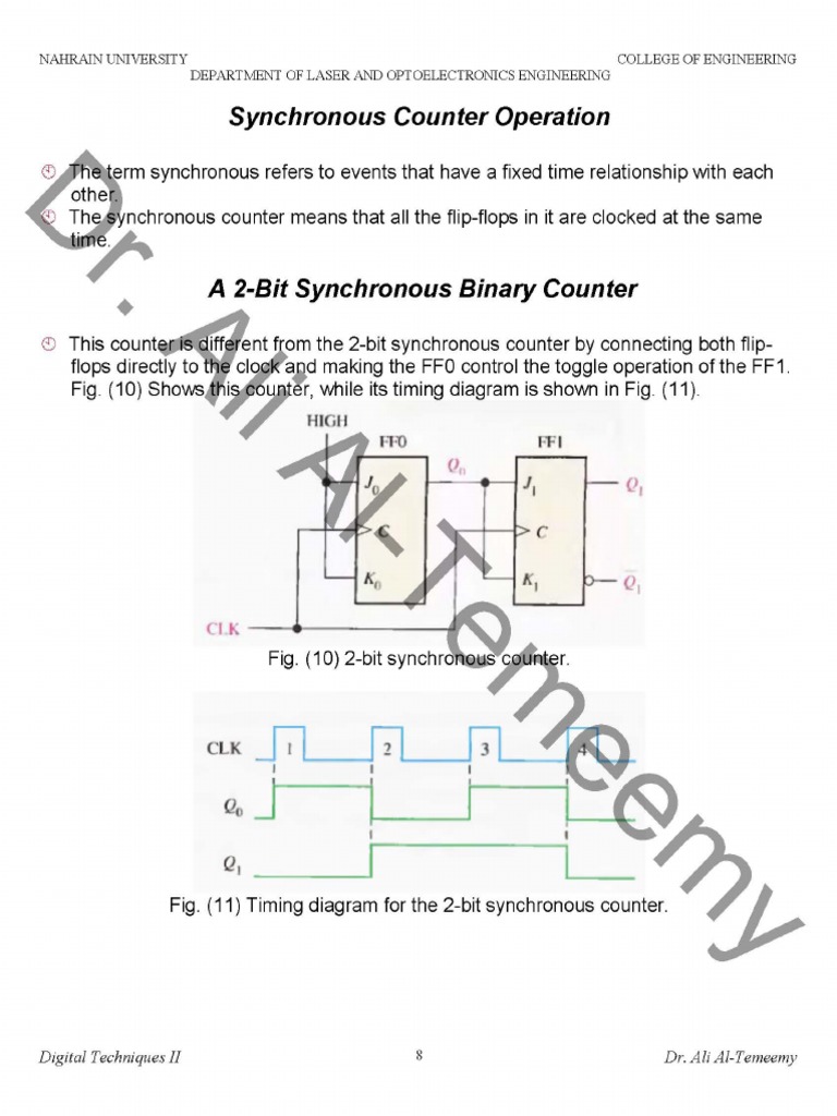 4 Synchronous Counter | PDF