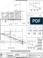 H E F G F: Ramp Details and Beams Developed Elevation