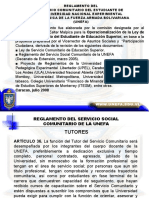 Reglamento Del Servicio Comunitario