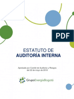 Estatuto de Auditoría Interna GEB