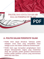 Politik Islam dan Cinta Tanah Air