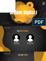 Digital Sistem I Pertemuan 1