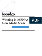 Winning in MENAs New Media Scene (Booz & Co.)