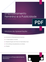 Empoderamento Feminino e a Publicidade