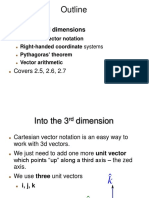 Vectors in 3D