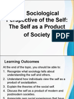 2 Sociological Perspective of The Self