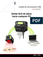 Salida Fácil de Datos Hacia Cualquier PC: Unidad de Comunicación USB