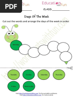 Printable Irregular Verbs Wheel Template | PDF | Syntax | Linguistics