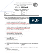 Soal 20202021 Pas Ganjil Kelas 4 Tema 1