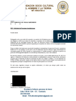 Carta Prestamo Santander