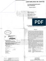 Contabilidad de Costos Un Enfoque Administrativo para La Toma de Decisiones - BACKER, Morton JACOBSEN, Lyle PADILLA, David