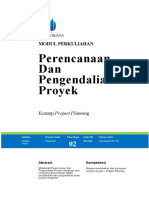 02 Modul 2 - PerencPengendalianProyek - Ali Sunandar