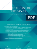 Clinical Case of Pneumonia by Slidesgo