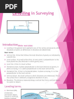 Levelling in Surveying