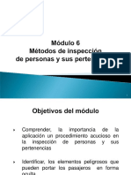 OACI-Presentación Sobre Métodos de Inspección de Personas y Sus Pertenencias