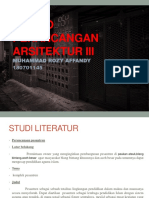 STUDIO PERANCANGAN ARSITEKTUR III