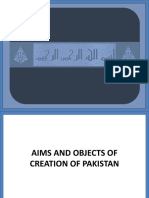 Aims and Objectives of Pakistan 130417