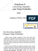 Pertemuan 2 (Inverting Amplifier)