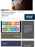 Planeación Estratégica en Los Servicios de Enfermeria