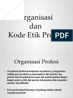 Organisasi Dan Kode Etik Profesi