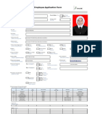 Employee Application Form