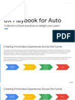 UX Playbook For Auto: Collection of Best Practices To Delight Your Users