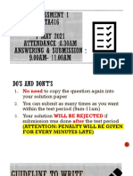 Guideline ASSESSMENT 1 _ STA416 MARCH 2021