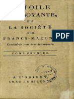 Tschoudy, Théodore-Henri de - L'Etoile Flamboyante, Ou La Société Des Francs-Maçons