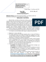 Primera Guía Pedagógica GHC 2º Año A, B, C II Momento