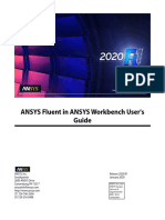 ANSYS Fluent in ANSYS Workbench Users Guide