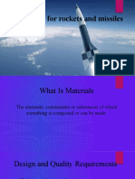Materials For Rockets and Missiles