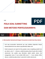 Network Layer - Pola Soal Subnetting (IP Address)