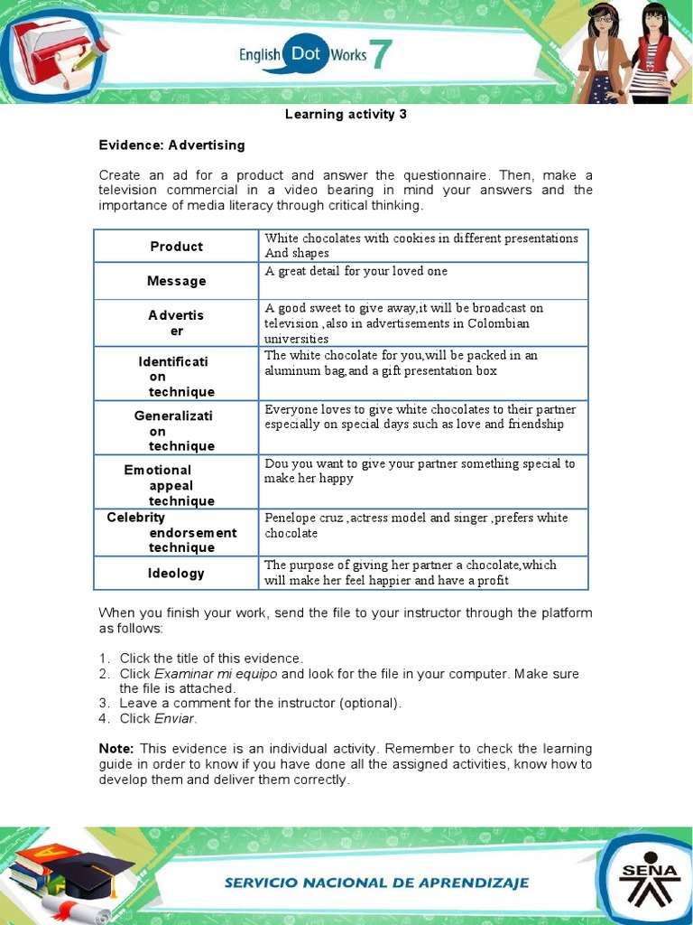 Evidence Advertising | PDF