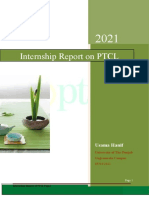 Internship Report PTCL Marketing For Usama