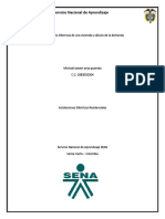 Actividad 2 Necesidades Eléctricas de Una Vivienda y Cálculo de La Demanda