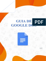 Manual de Google Docs 2021