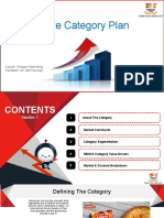 Trade Category Plan: Course: Shopper Marketing Facilitator: Mr. Atif Farooqui