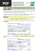 Download J Como Insertar Formularios Google Docs en Mi Blog o Web by Justino Sebastian SN50532047 doc pdf