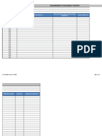 Requirements Traceability Matrix