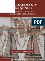 Archaeology and The Senses - Human Experience, Memory, and Affect