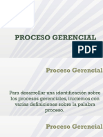 Proceso Gerencial