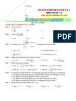 De Giua Ki 2 Toan 11 Chuan BGD Va DT 2020 de 11 Nguyen Truong To