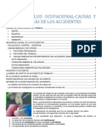 Causas y Consecuencias de Los Accidentes