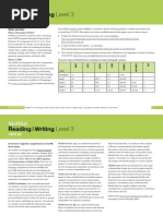 Level 3: Reading Writing