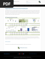 Organisational Restructure Excel Dashboard - Excel Dashboards VBA