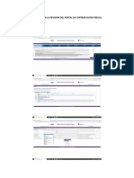 Evidencia de La Revisión Del Portal de Contratación Pública