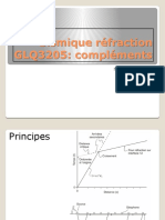 Sismique Refraction Complements