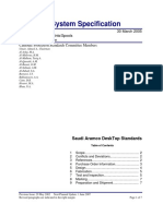 Cathodic protection insulating joint specification