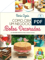 Livro - Receitas - Bolos Decorados